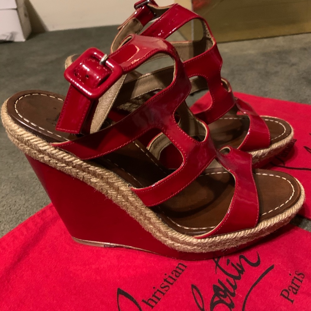 Christian Louboutin wedges